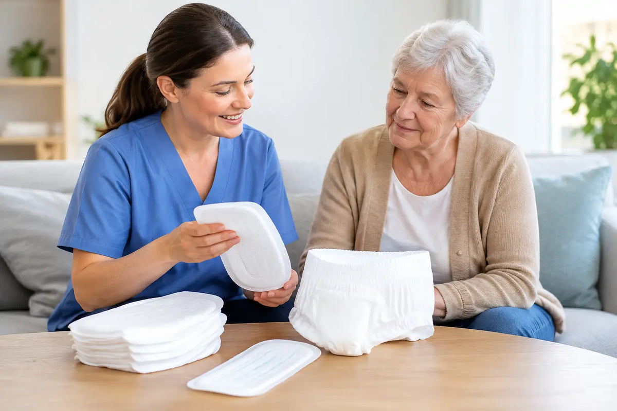 Choosing Incontinence Products for Elderly Adults