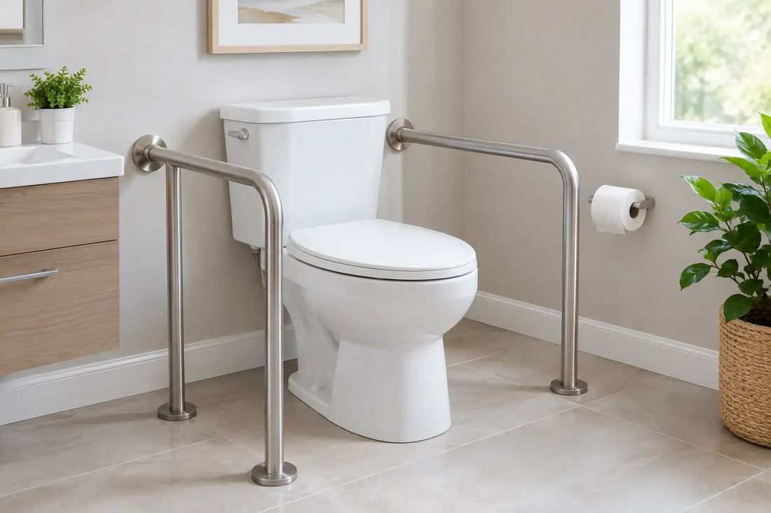 Toilet Safety Rails for Safer, Easier Bathrooms