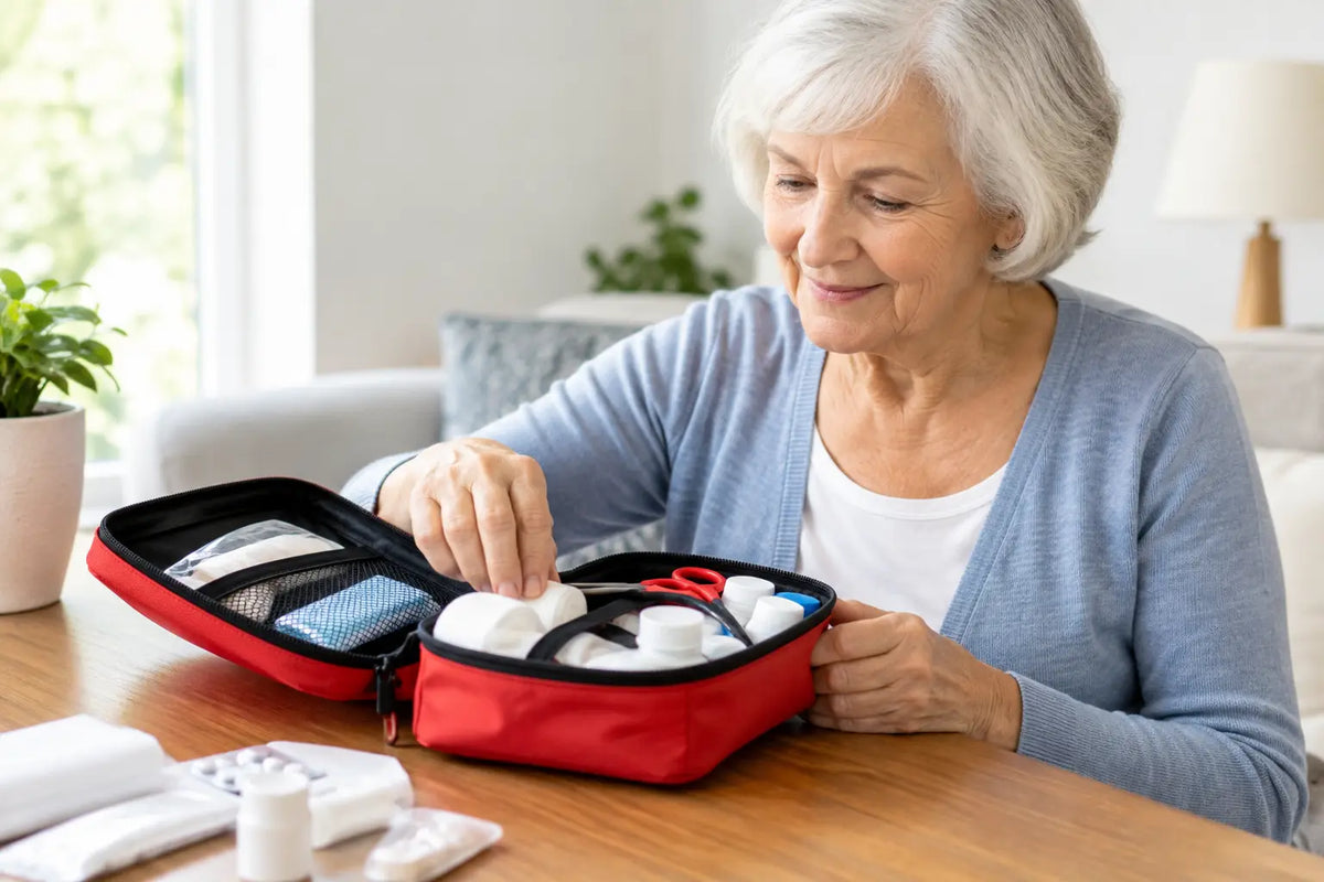 A First Aid Kit for Seniors That Fits Home Life