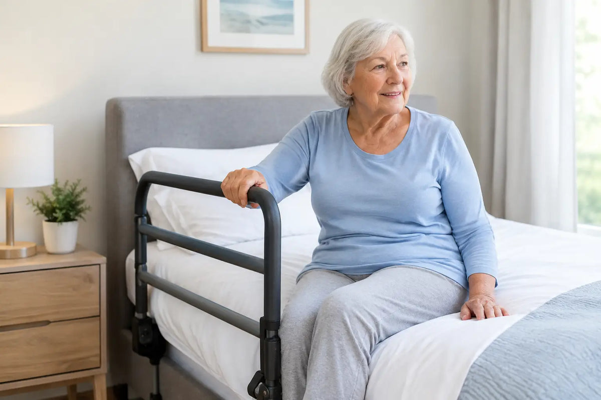 Choosing Bed Rails for Elderly Adults Safely