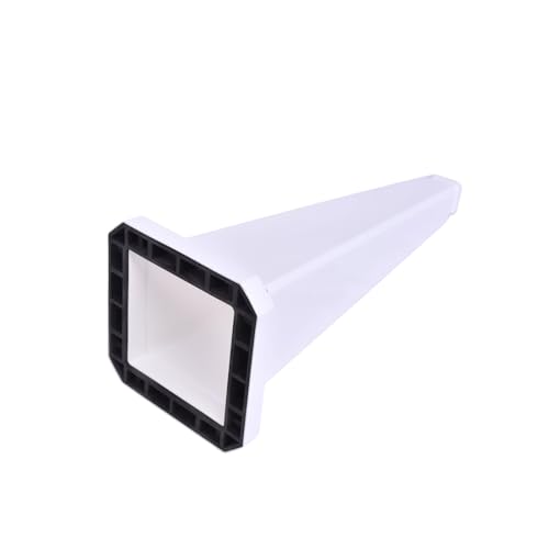 3 Pack 28 Inch Solid White Traffic Cone (3 Count)