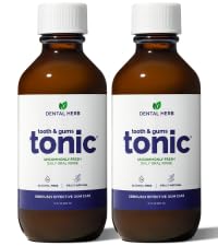 Tooth & Gums Tonic Mouthwash Herbal Oral Rinse 18oz (36 Fl Oz)