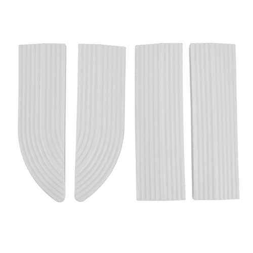 Rubber Wheelchair Ramp Set for Doorways (4 Count)