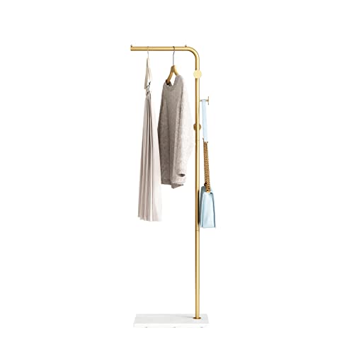 Gold Coat Racks with 3 Hooks