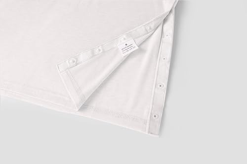 Men's Post Shoulder Surgery Shirts Recovery Tear Away Short Sleeve Full Open Side Snap Dialysis Chemo Clothing
