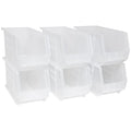 30260 AkroBins Plastic Storage Bins (6 Count)