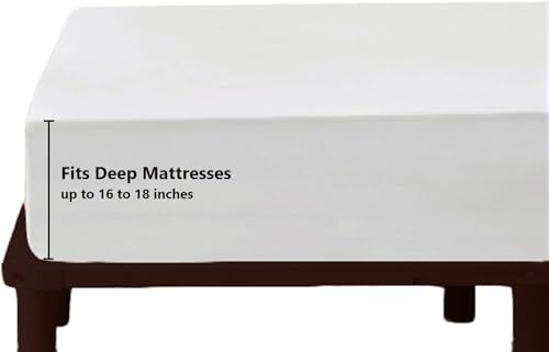 Top Split King Fitted Sheet Only for Adjustable beds