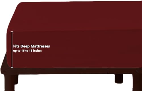 Top Split Queen Fitted Sheet Only for Adjustable beds