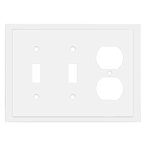 Modern Edge Decorative Wall Plate Switch Plate Outlet Cover