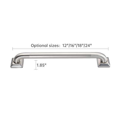 500lb Capacity Stainless Steel Grab Bar