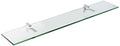 4" x 27" Chrome Cardinal Glass Shelf