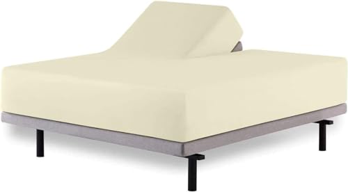 Top Split California King Fitted Sheet Only for Adjustable beds