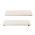 2Pcs Stone Soap Trays Water Absorbing Diatomite Coaster (2 Count)