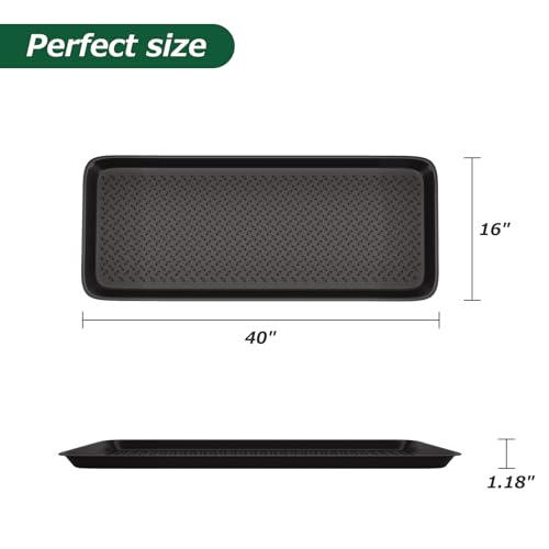 1 Pack Rubber Large Boot Tray for Entryway