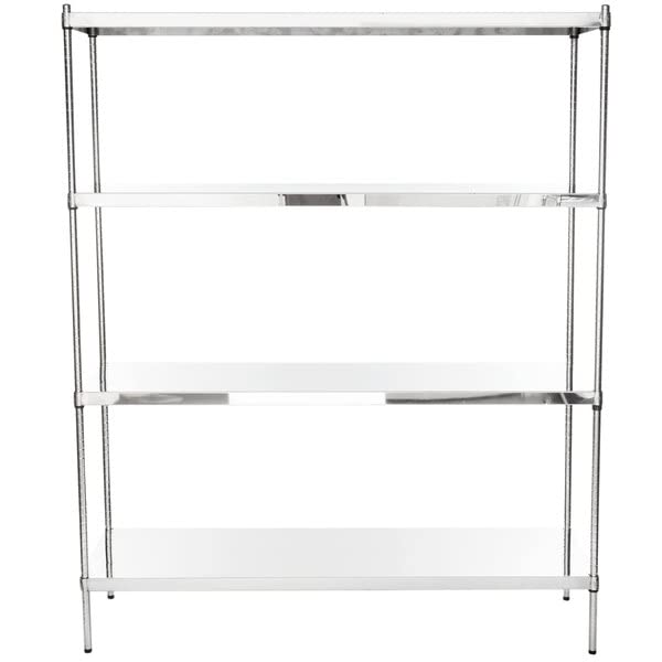 18" x 60" NSF Stainless Steel 4