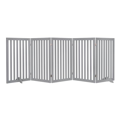 36”H Free Standing Pet Gate for Dog Cat