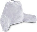 Light Grey Original Reading Pillow in Bed Rest Chair