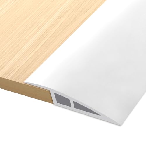 Vinyl Floor Transition Strip Self Adhesive Door Threshold Strip (10 Foot)