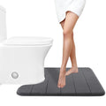 Memory Foam Toilet Bath Mat U