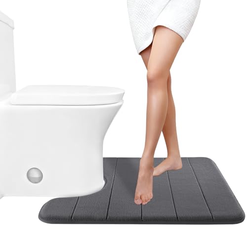 Memory Foam Toilet Bath Mat U