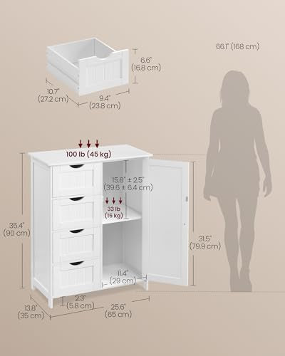 Storage Cabinet with Drawers