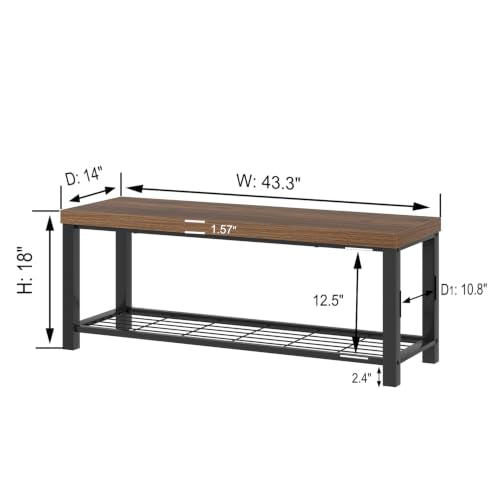 Modern Entryway Bench