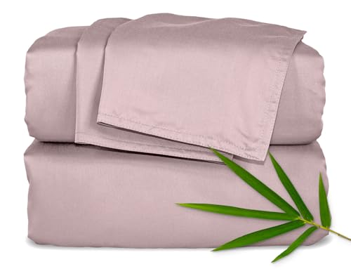 Full Sheets Genuine 100% Organic Viscose Derived from Bamboo Bed Sheet Set (4 Count)