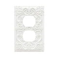 Victorian Floral Duplex Outlet Cover Plate