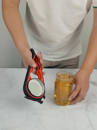 Jar Opener & Bottle Opener for Seniors with Arthritis (4 Count)