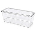 6 Pack Long Storage Bins with Lids