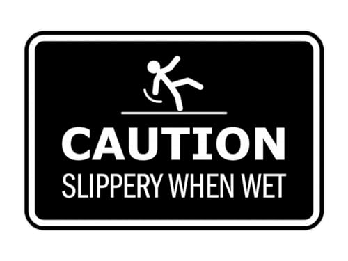 Classic Framed Caution