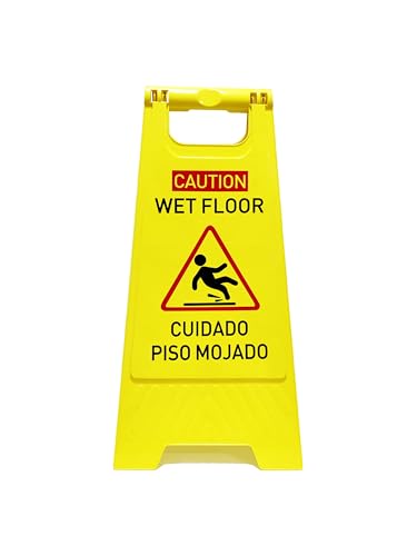 3 Pack Caution wet floor sign (3 Count)