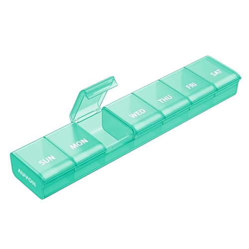 Weekly Pill Organizer with Effortless Opening Design