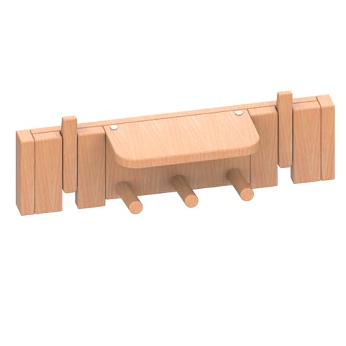 Wall Mounted Piano Key Hanger