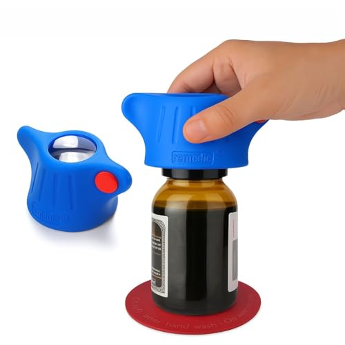 One Hand Pill Bottle Opener
