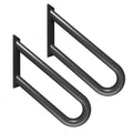 Hand Rails for Outdoor Steps Stair Railing Indoor Rail Metal Heavy Duty Non (2 Count)
