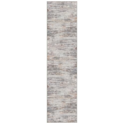 Modern Runner Rug 2x8 Washable Runners for Hallways Multi