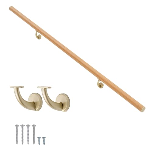 10 FT Modern Aluminum Handrail Set