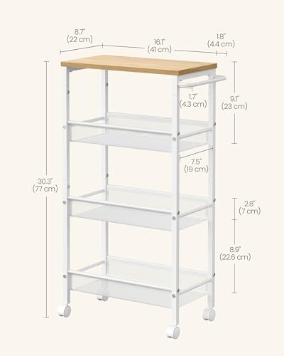 Slim Rolling Cart