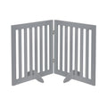24”H Free Standing Pet Gate for Dog Cat
