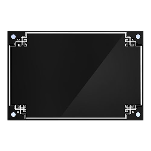 Deco Border Acrylic Dry Erase Board