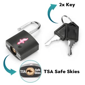 TSA Luggage Locks 8 (8 Count)