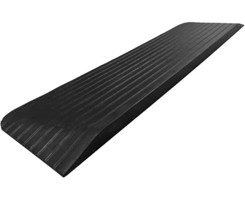1.5" Rise Rubber Power Wheelchair Scooter Threshold Ramp