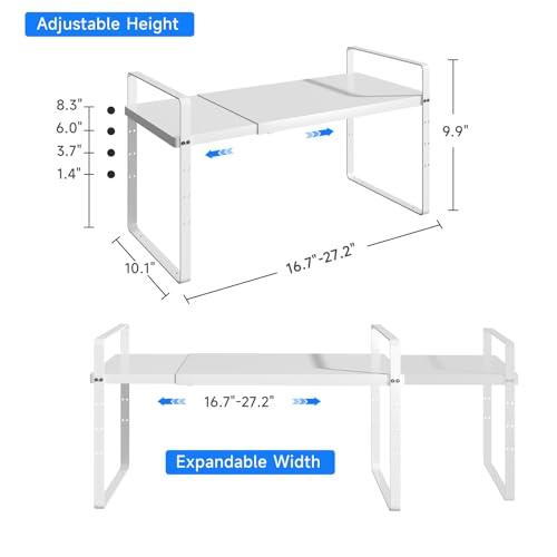 Expandable Cabinet Shelf Organizer (2 Count)