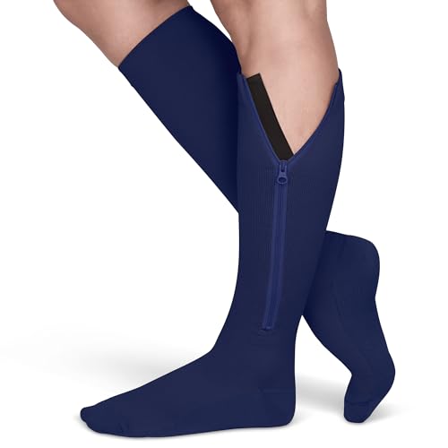 Zipper Compression Socks for Men & Women