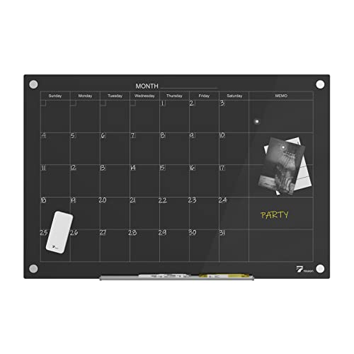 47 x 35 Inch Glass Dry Erase Board Reminder