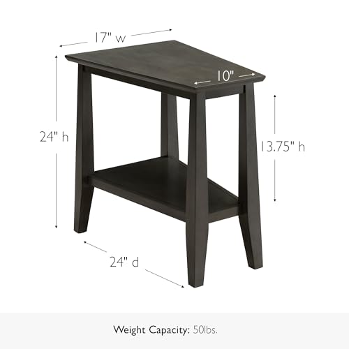 Delton Wedge End Table