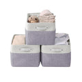 Storage Bins Large Fabric Storage Baskets for Shelves 3 Pack (3 Count)