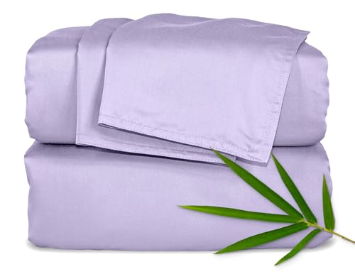 Full Sheets Genuine 100% Organic Viscose Derived from Bamboo Bed Sheet Set