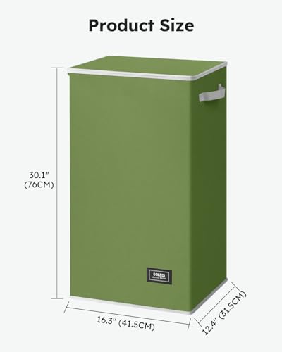 100L Laundry Hamper with Lid